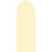 Sempertex 260 Pastel Matte Yellow Twisting Balloons, 50 Count