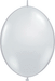 Qualatex QuickLink Diamond Clear 12" Latex Balloons (50/Pk)