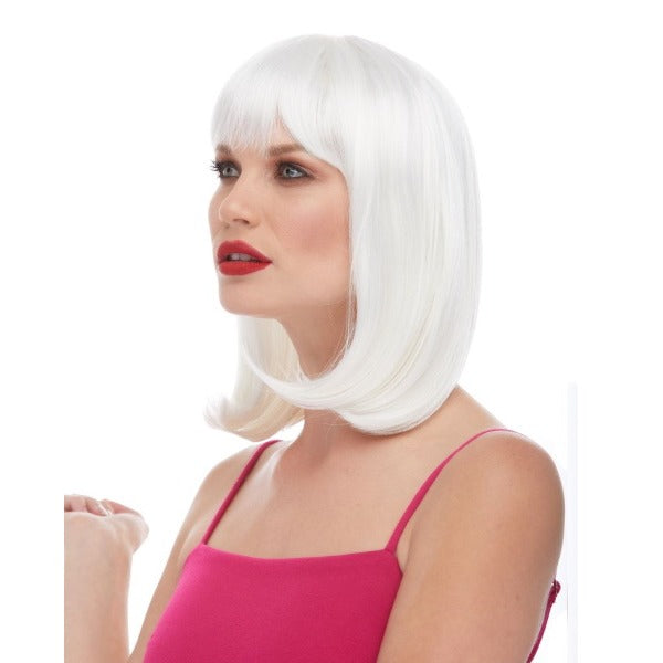 Platinum White Doll Costume Wig
