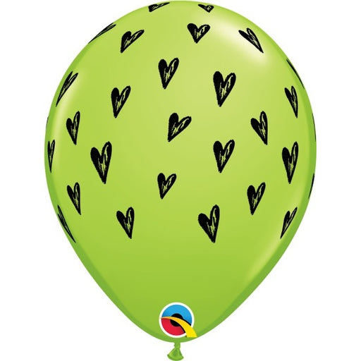 PRICKLY HEART SEED 11" LIME GREEN 50/BG