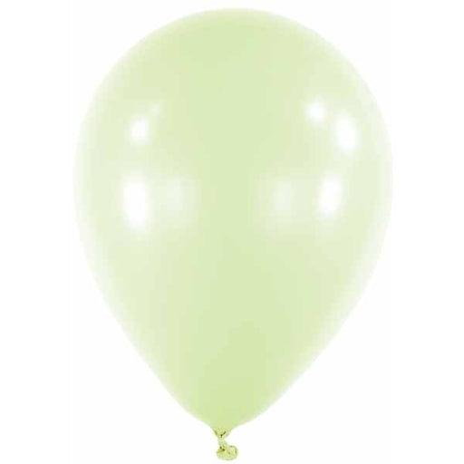 Anagram Honey Dew Green 5-Inch Latex Balloons, 100 Count
