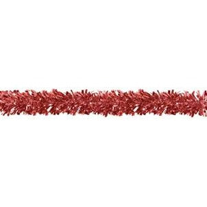 Red Gleam 'N Festooning Metallic Garland, 15 ft