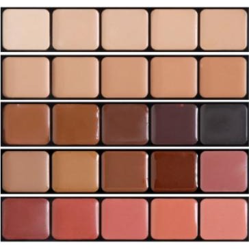 Graftobian HD Glamour Creme Foundation Palette, Neutral #1
