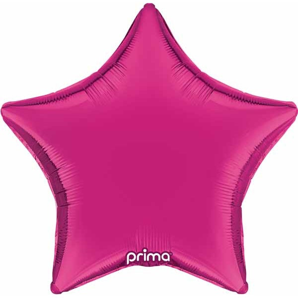 PRIMA HOT PINK STAR 18" FOIL 1/PKG