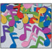 Multicolor Music Notes Fanci Fetti Confetti, 1 oz