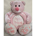 I'm One Plush Bear Pink First Birthday Frame