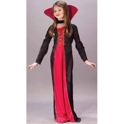 Victorian Vampiress Child Costume, Small (4-6)