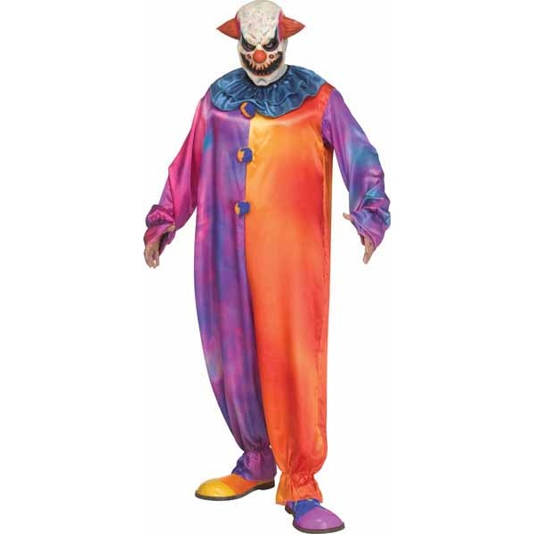 Tie-Dye Clown Adult Costume
