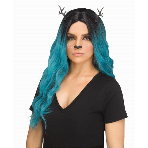 Black Mini Antler Costume Accessory