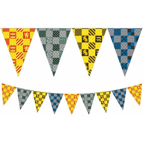 Harry Potter Hogwarts Paper Flag Banner