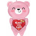 Love You Bear Hugs 31-Inch Foil Balloon