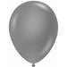 TUFTEX 11 Inch Metallic Silver Latex Balloons, 12 Pack