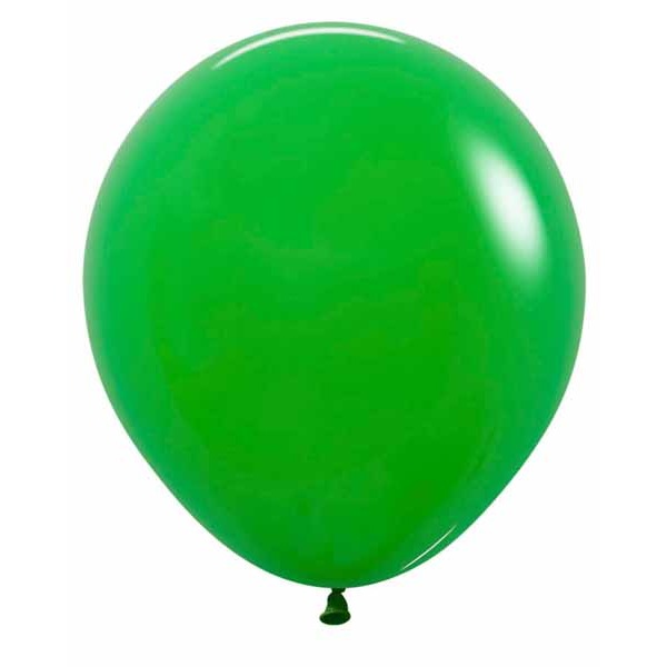 Sempertex Shamrock Green 18-Inch Latex Balloons, 25 Pack