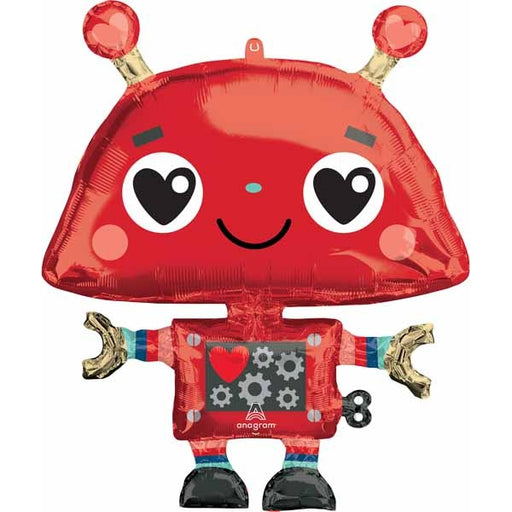 Love Robot 35-Inch Foil Balloon