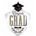 Caps Off Grad 30-Inch Shaped Foil Balloon