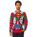 Suitmeister Superman Christmas Sweater, X-Large
