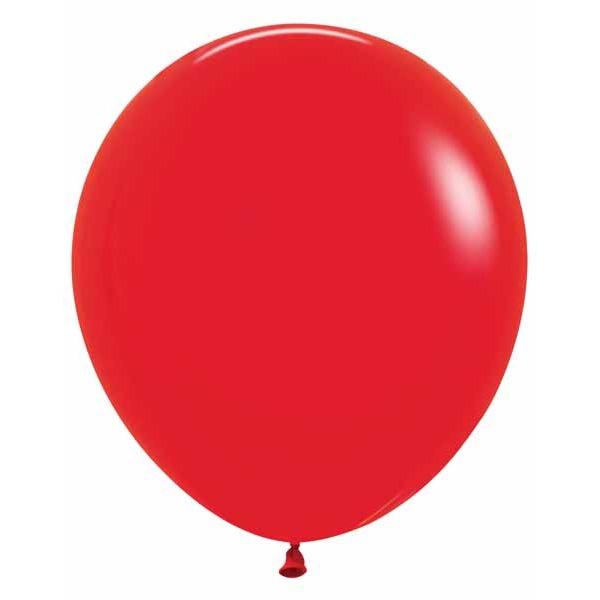 Sempertex Red 18-Inch Latex Balloons, 25 Pack