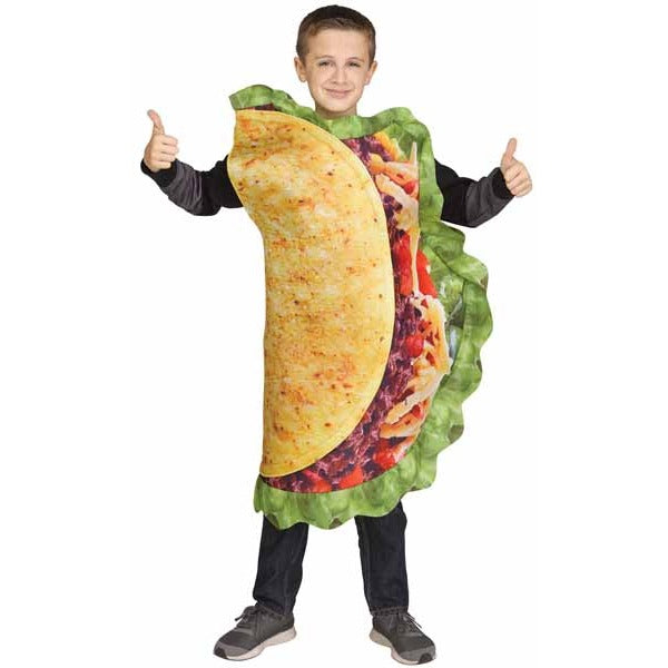 Taco Costume for Kids, Child Size Up to 14
