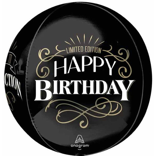 Happy Birthday Better With Age 16-Inch Orbz Foil Balloon