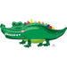 Happy Gator 42" Alligator-Shaped Foil Balloon