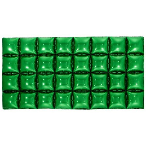 Green Foil Balloon Backdrop, 44 x 22 Inches