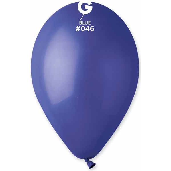 Gemar 12-Inch Royal Blue Latex Balloons, 50 Count