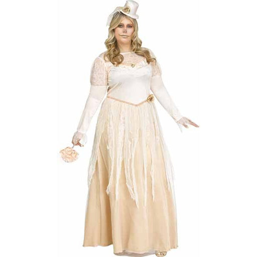 Costume de mariée victorienne grande taille, 50 à 52