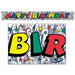 Happy Birthday Metallic Banner, 8 Inches x 5 Feet