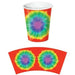 TIE DYE CUPS 9 OZ. 8/PKG