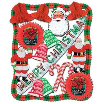 Christmas Decorating Kit, 22 Assorted Pieces