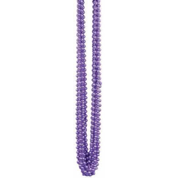 "720 Count Of 7Mm X 33" Purple Beads In Bulk Box"