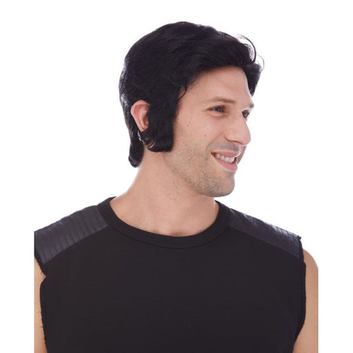 Black Rock & Roll Costume Wig