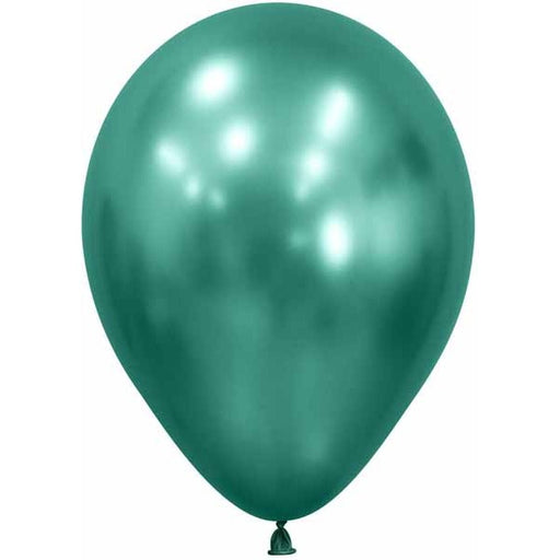 Sempertex Reflex Aurora Green 11" Latex Balloons, 50 Pack