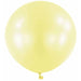Anagram Macaron Lemon 24 Inch Latex Balloons, 4 Pack