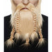 Blonde Braided Viking Dwarf Costume Beard