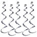 PRINTED ZEBRA PRINT WHIRLS 5/PKG 24"