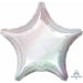 19-Inch Iridescent Holographic Star Foil Balloon