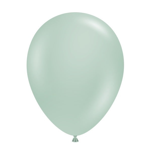 TUFTEX Empower Mint 11-Inch Latex Balloons, 12 Pack