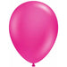 TUFTEX 11 Inch Hot Pink Latex Balloons, 100 Count