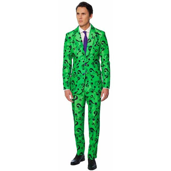 Suitmeister The Riddler Men's Costume Suit, Large