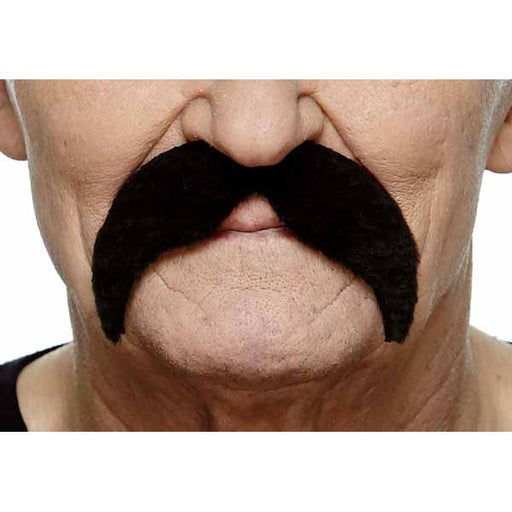 Black Costume Moustache, 2 x 7 cm
