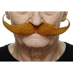 MOUSTACHE STRAWBERRY RED 18 CM X 5 CM
