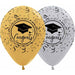 Sempertex 11-Inch Congrats Grad Latex Balloons, 50 Count