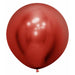 Sempertex Reflex Crystal Red 24-Inch Latex Balloons, 10 Count