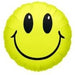 Yellow Smiley Face 9-Inch Round Foil Balloon