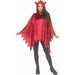 Velour Devil Costume Poncho