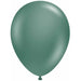 TUFTEX 11-Inch Evergreen Latex Balloons, 100 Count