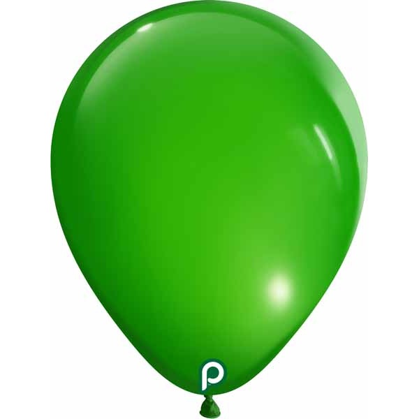 Prima Lime Green 5-Inch Round Latex Balloons, 100 Count