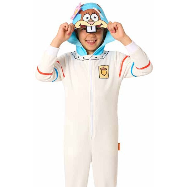 Suitmeister SpongeBob SquarePants Sandy Cheeks Boys' Onesie, Large