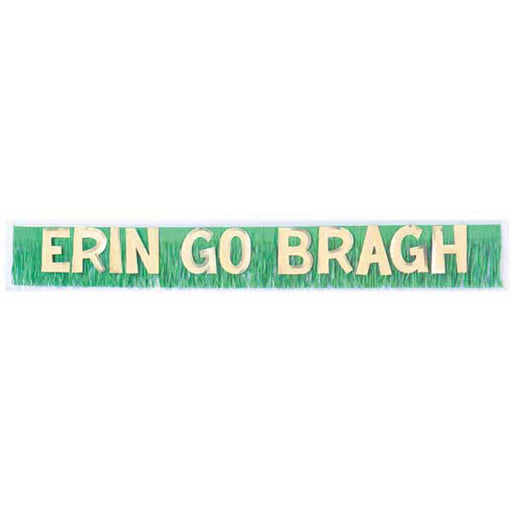 7' Erin Go Bragh Banner: Display Your Irish Pride!